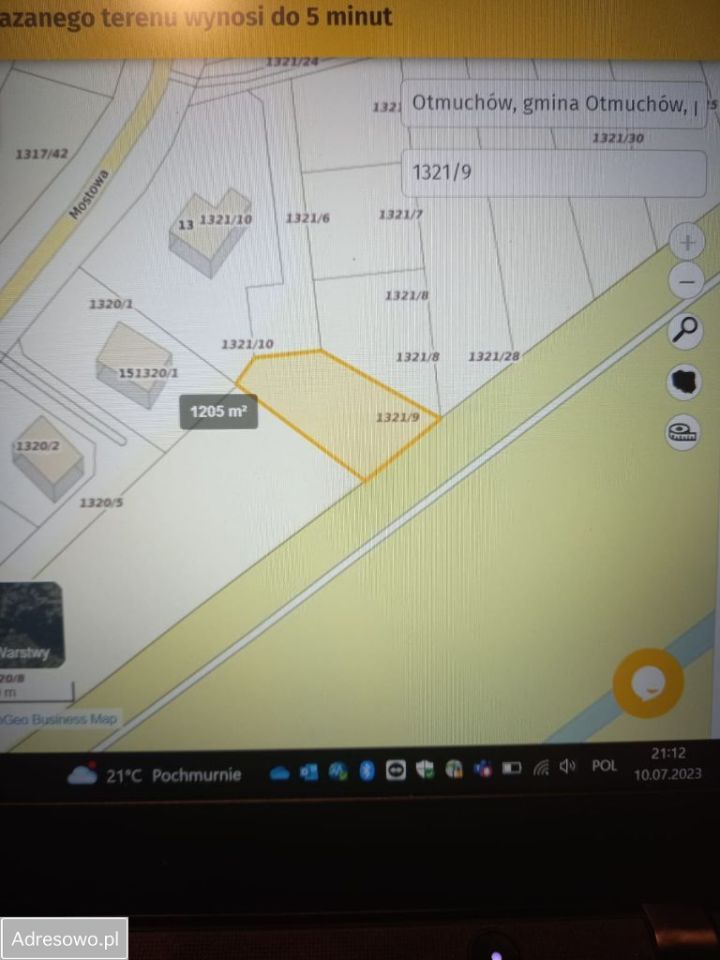 Działka budowlana Otmuchów, ul. Mostowa. Zdjęcie 2