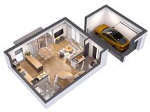 bliźniak, 4 pokoje Szczytniki. Zdjęcie 4