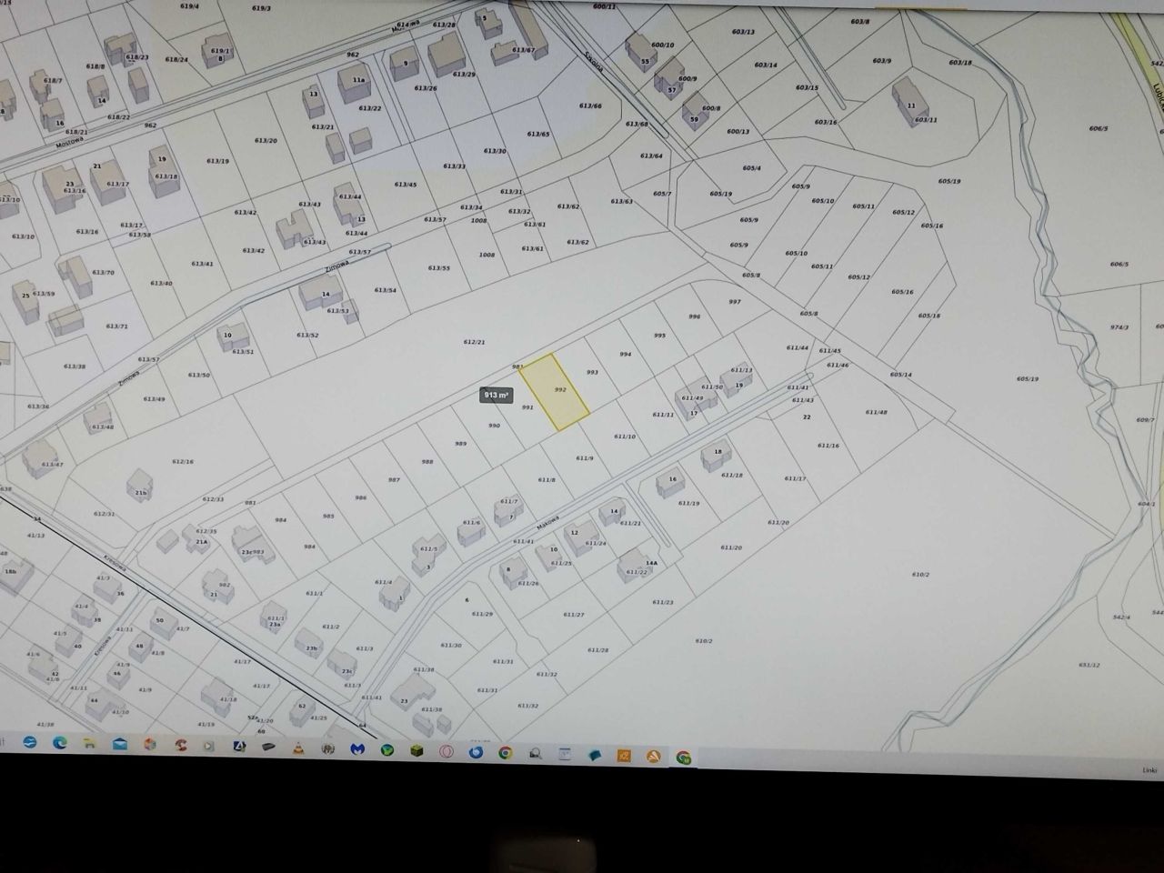 Działka budowlana Grębocin, ul. Zielona Łąka. Zdjęcie 1