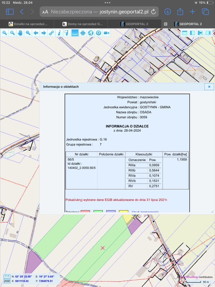 Działka rolno-budowlana Osada. Zdjęcie 2