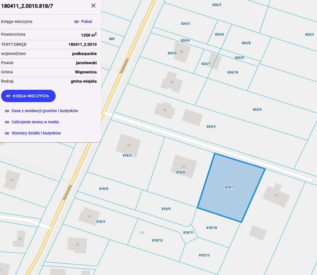 Działka budowlana Wiązownica. Zdjęcie 4
