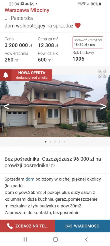 dom wolnostojący, 5 pokoi Warszawa Młociny, ul. Pasterska. Zdjęcie 6