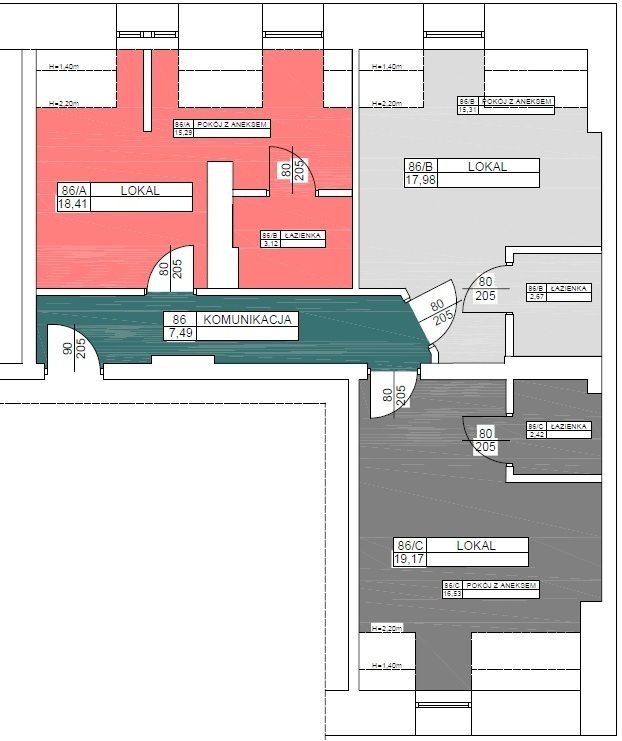 Mieszkanie 3-pokojowe Bydgoszcz, pl. Tadeusza Kościuszki. Zdjęcie 6