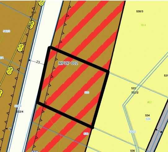 Działka rolno-budowlana Parzynów. Zdjęcie 3