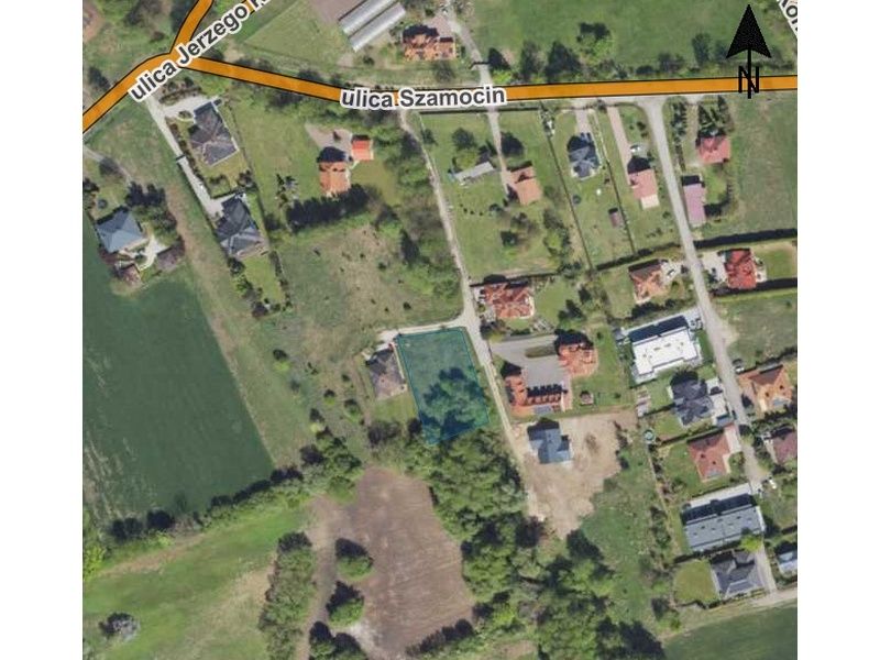 Działka budowlana Warszawa Białołęka, ul. Szamocin