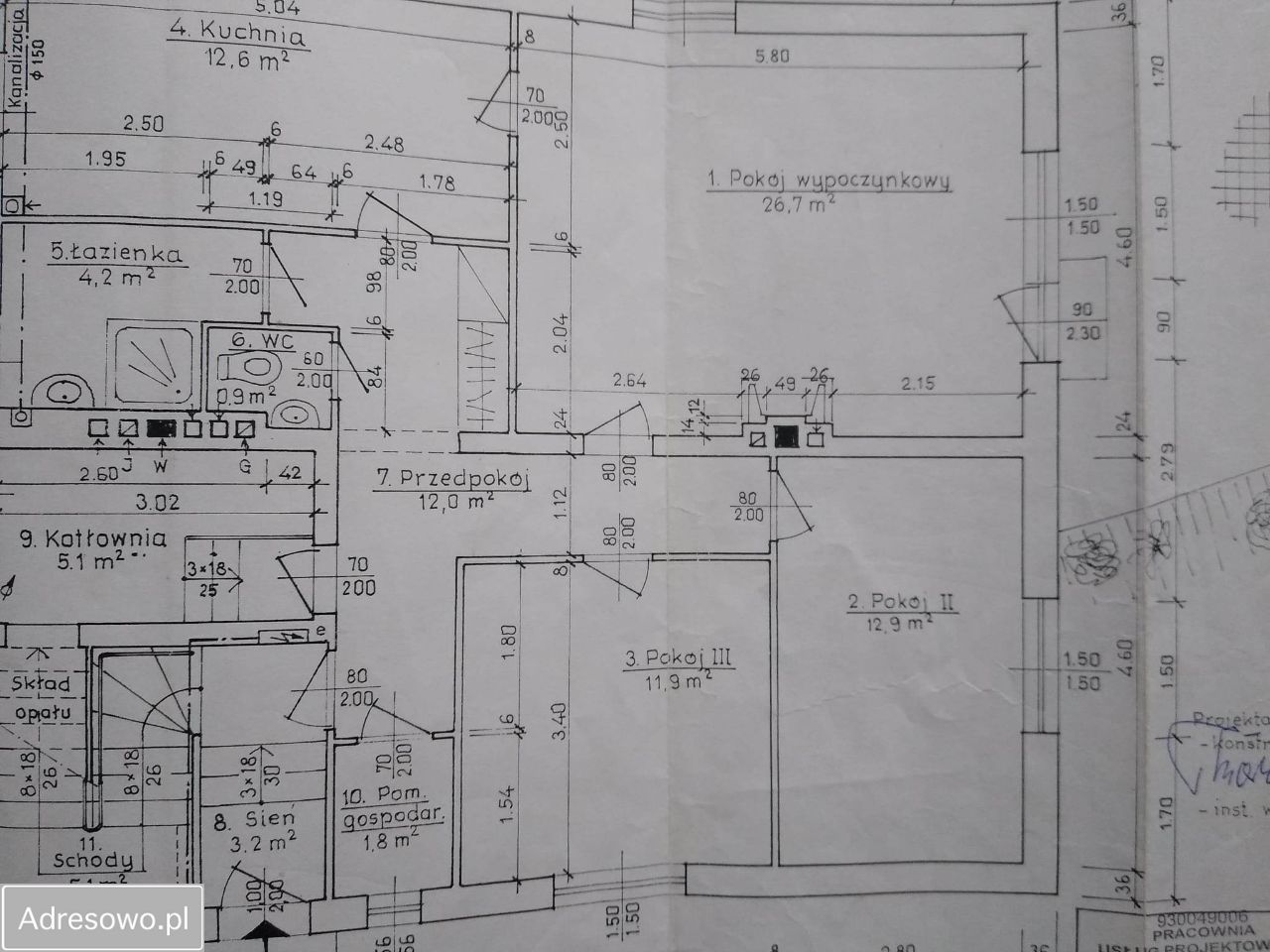 dom wolnostojący, 10 pokoi Wrocław Wojnów. Zdjęcie 11