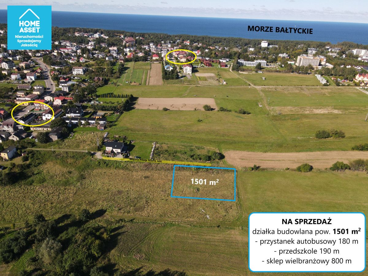 Działka inwestycyjna Tupadły, ul. Majora Pilota Józefa Jeki. Zdjęcie 4