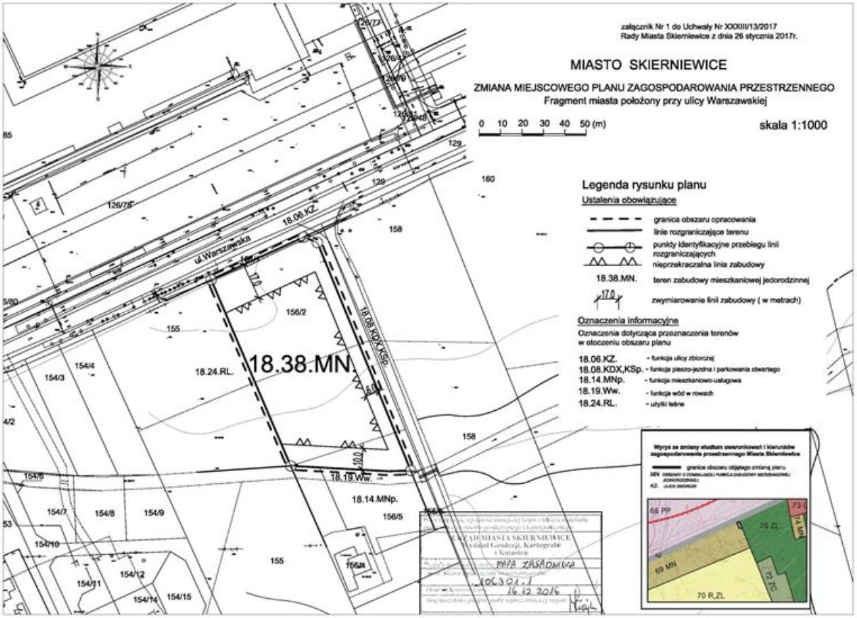 Działka budowlana Skierniewice Rawka, ul. Warszawska. Zdjęcie 4