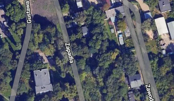 Działka inwestycyjna Łódź Widzew, ul. Zapadła