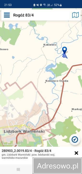 Działka rolna Rogóż. Zdjęcie 3