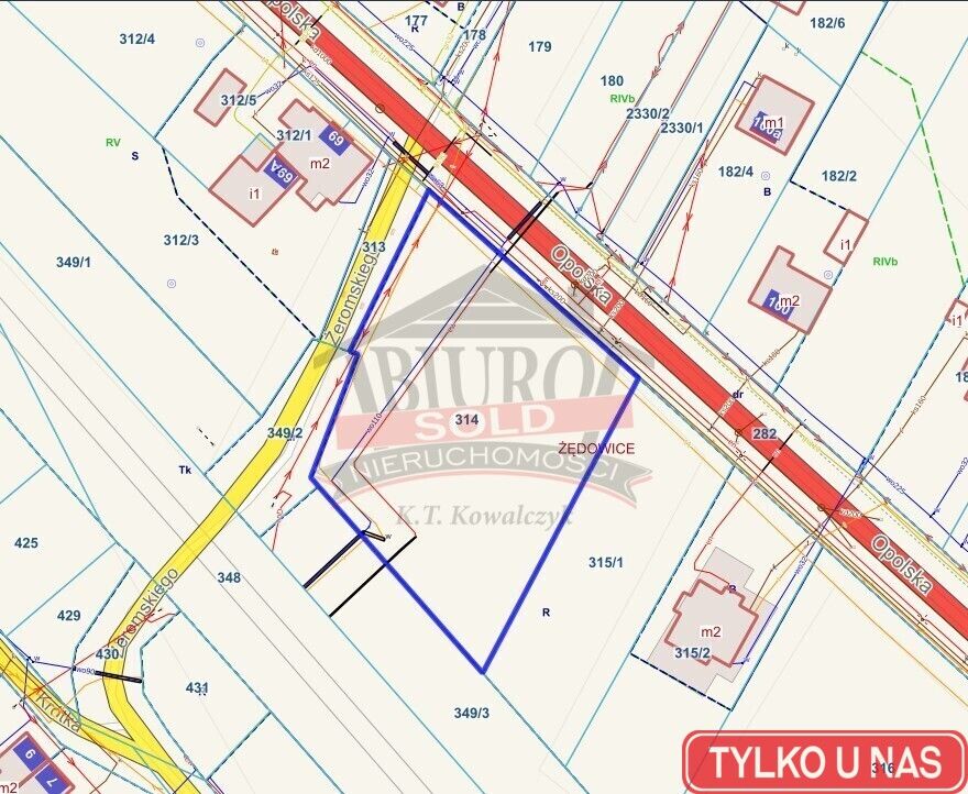 Działka budowlana Żędowice. Zdjęcie 9