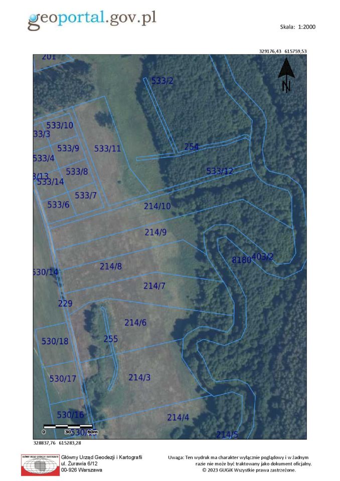 Działka rolno-budowlana Golce. Zdjęcie 8