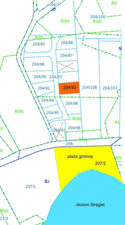 Działka budowlana Stręgiel. Zdjęcie 3