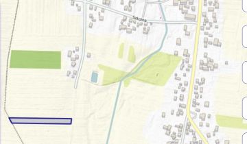 Działka rolno-budowlana Sokolniki Zastawie, ul. Zastawie