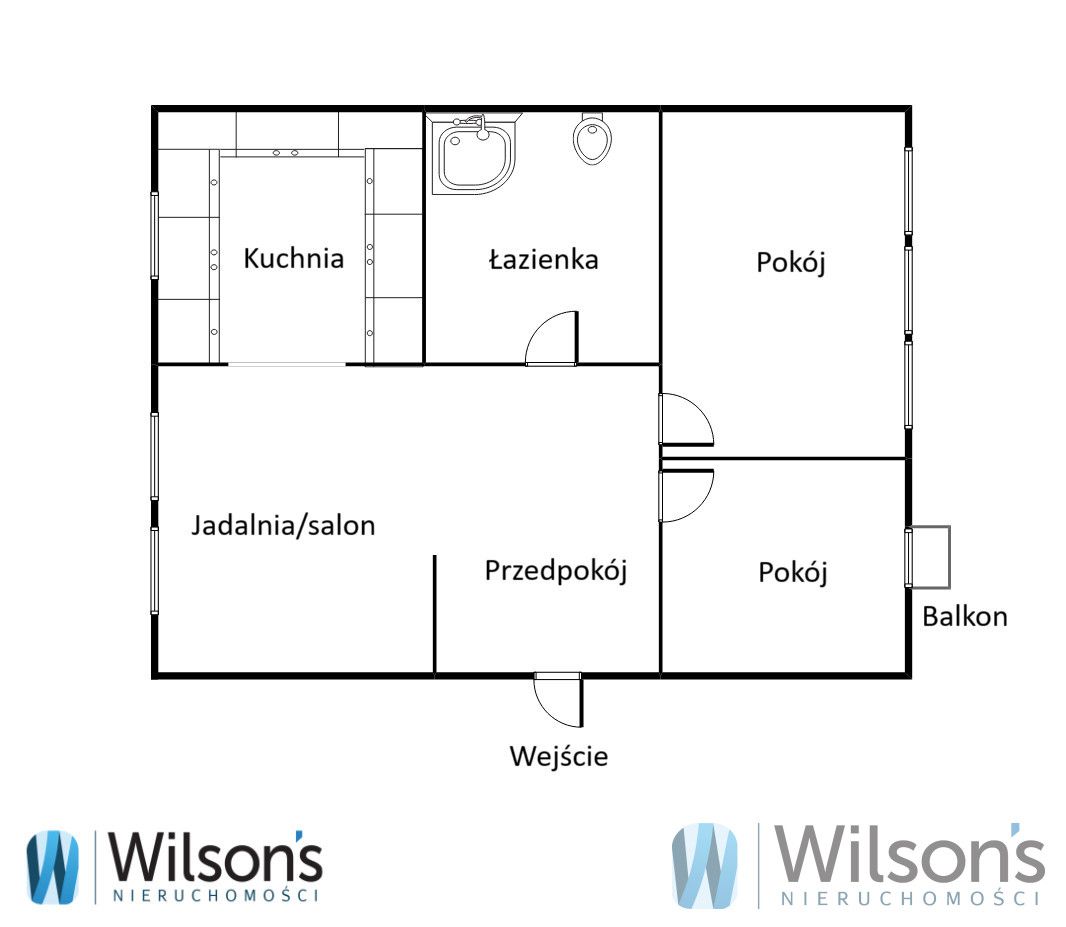 Mieszkanie 3-pokojowe Warszawa Włochy, al. Krakowska. Zdjęcie 17