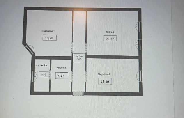 Mieszkanie 3-pokojowe Bydgoszcz, ul. Krakowska. Zdjęcie 1