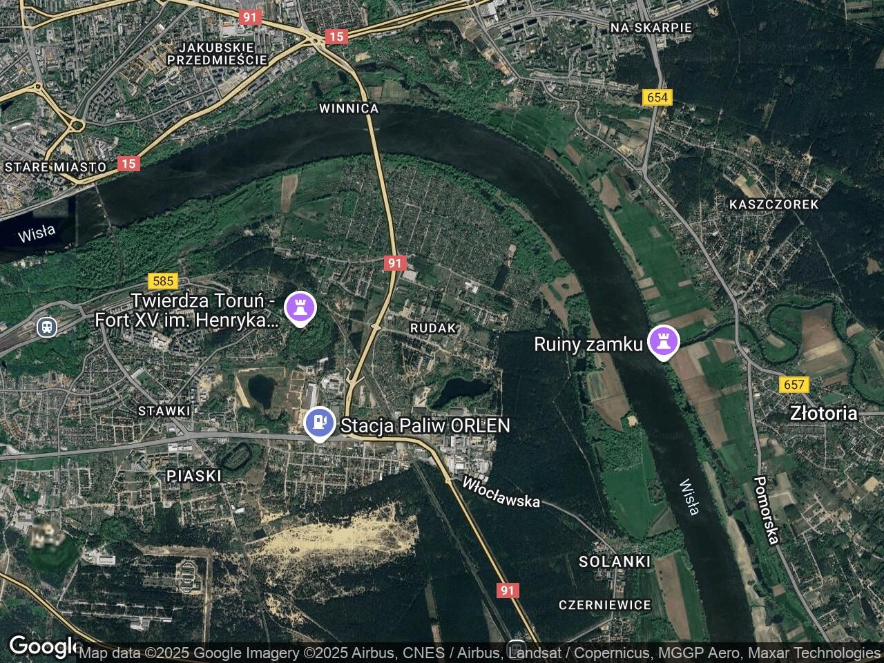 Działka budowlana Toruń Rudak, ul. Olęderska