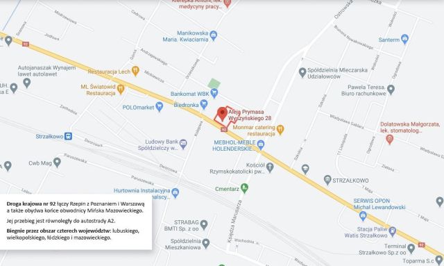 Działka budowlana Strzałkowo, ul. Aleja Prymasa Wyszyńskiego. Zdjęcie 4