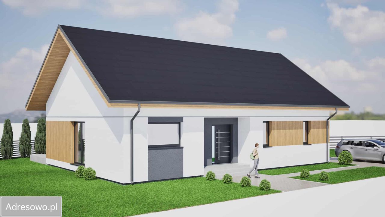 dom wolnostojący, 4 pokoje Zielona Góra Jarogniewice, ul. Jarogniewice. Zdjęcie 6