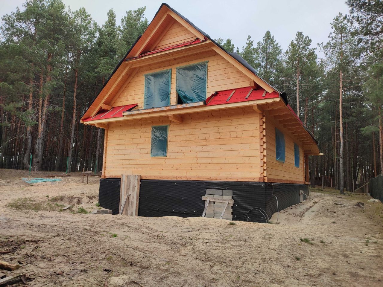 dom wolnostojący, 4 pokoje Majdan Sopocki Drugi. Zdjęcie 4