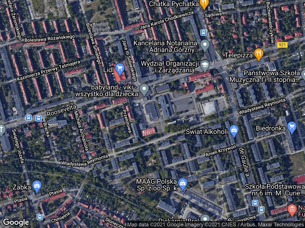 Hala/magazyn Zabrze Centrum, ul. Franklina Roosevelta