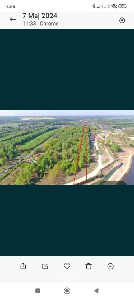 Działka rolna Libidza