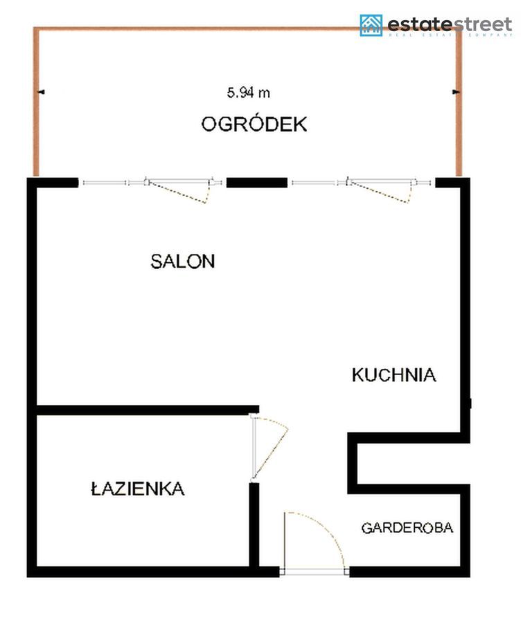 Mieszkanie 1-pokojowe Kraków, ul. Nadwiślańska. Zdjęcie 10