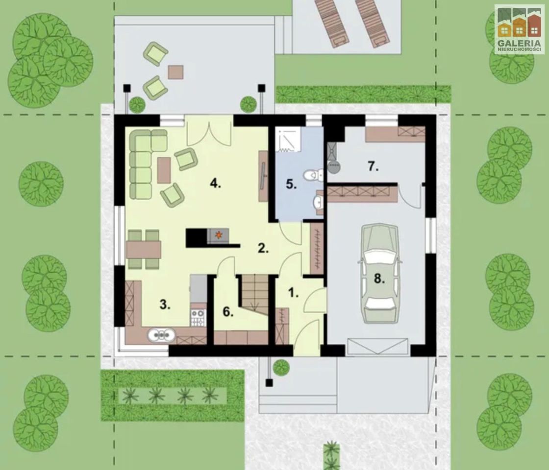 dom, 4 pokoje Czarna. Zdjęcie 4