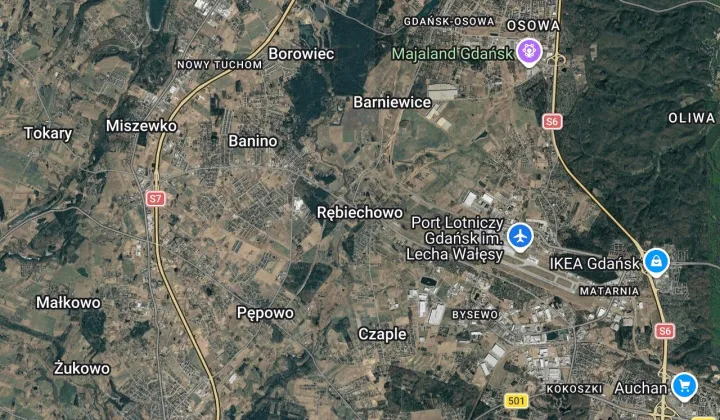 dom wolnostojący, 6 pokoi Rębiechowo, ul. Lazurowa