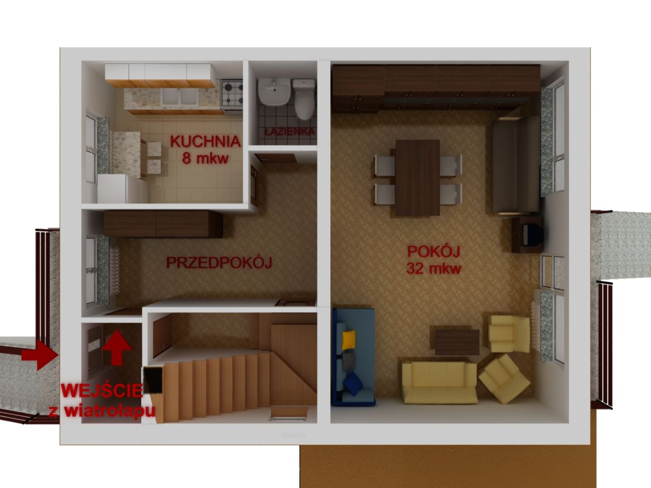 Mieszkanie 1-pokojowe Lublin Węglin, ul. Szwejka. Zdjęcie 8