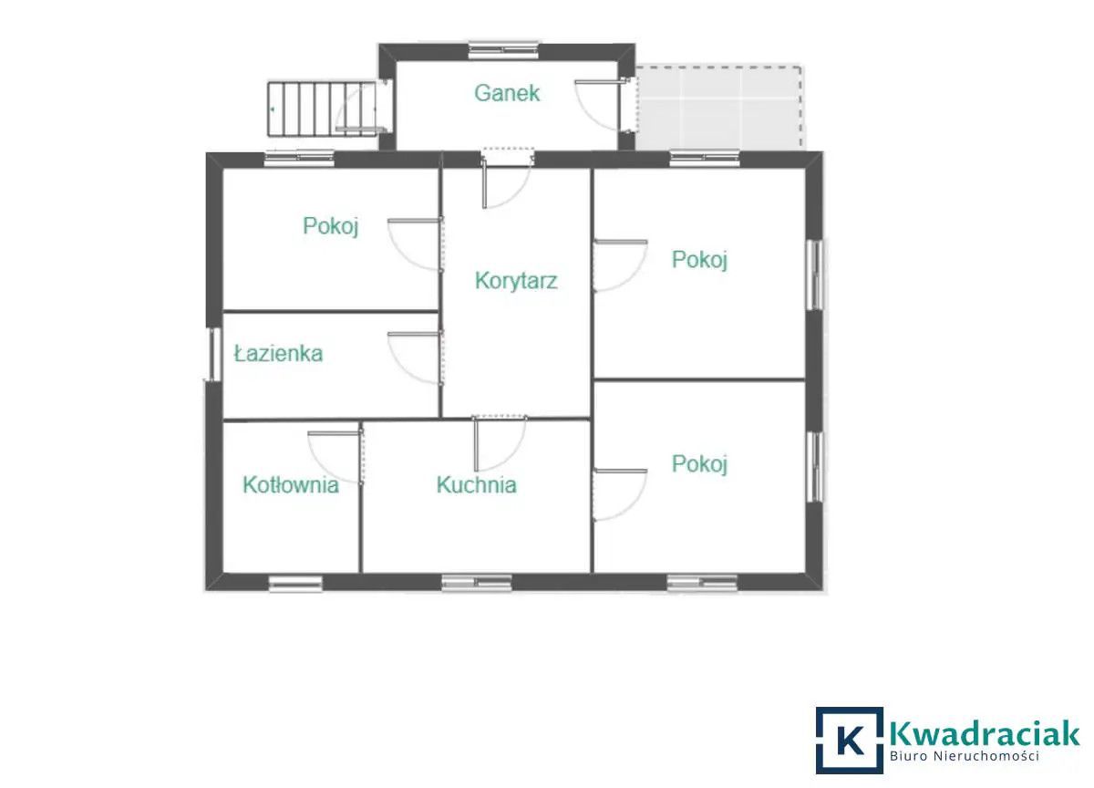 dom wolnostojący, 3 pokoje Krosno, ul. Stanisława Wyspiańskiego. Zdjęcie 18