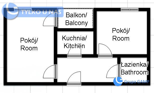 Mieszkanie 2-pokojowe Kraków Grzegórzki, ul. Bajeczna. Zdjęcie 11