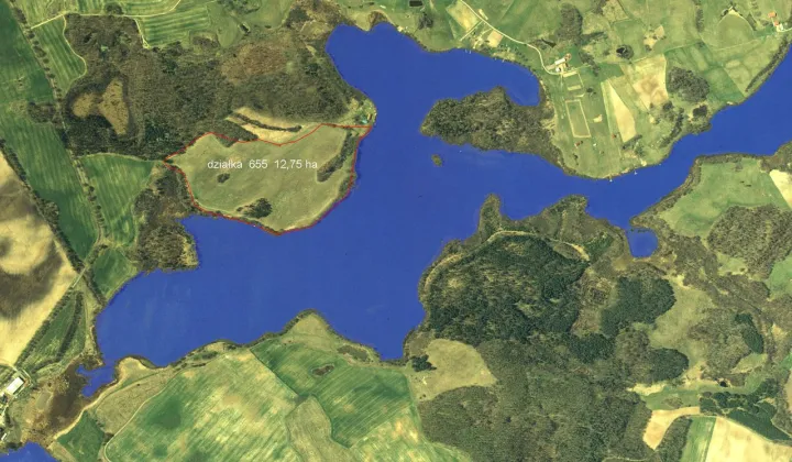 Działka rolna Dłużec