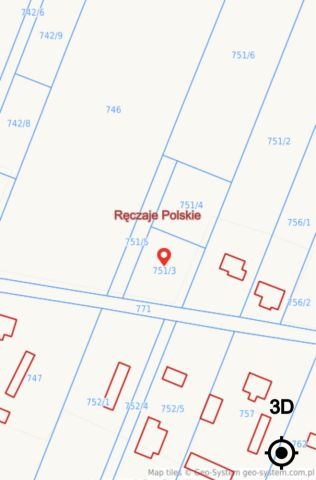 Działka budowlana Ręczaje Polskie. Zdjęcie 1