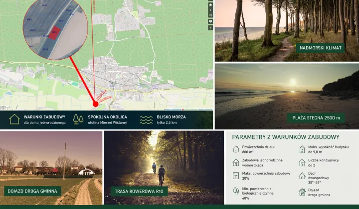 Działka budowlana Stegna, ul. Rycerska