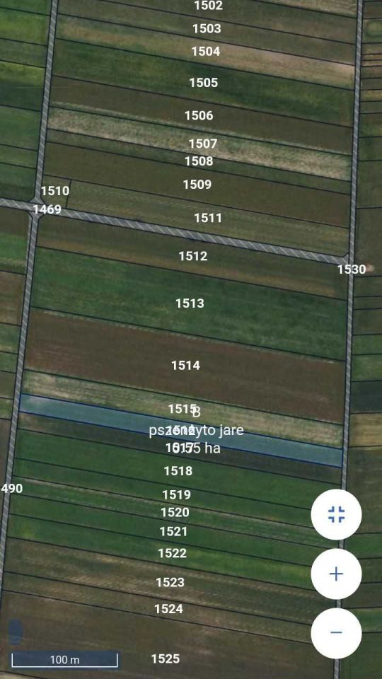 Działka rolna Wąglany. Zdjęcie 1