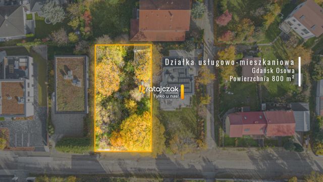 Działka inwestycyjna Gdańsk Osowa, ul. Wenus. Zdjęcie 2