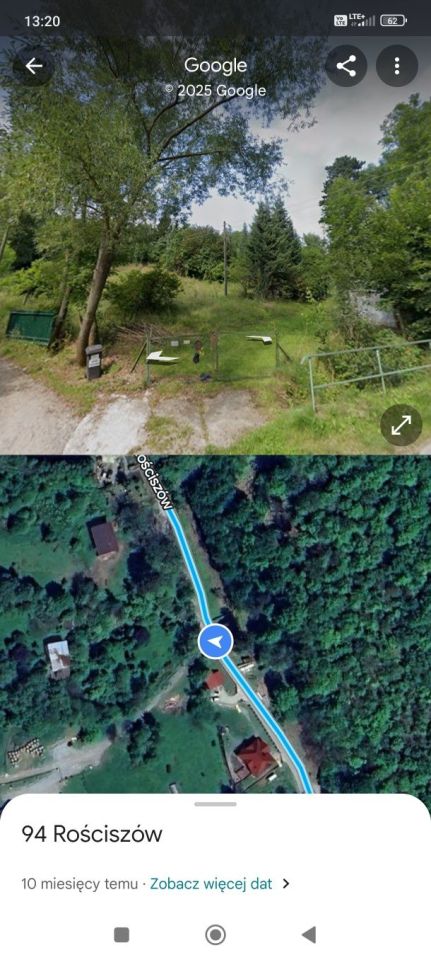 Działka budowlana Pieszyce Padole, Rościszów. Zdjęcie 4