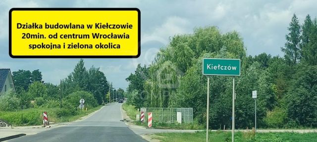 Działka siedliskowa Kiełczów, ul. Wrocławska. Zdjęcie 1