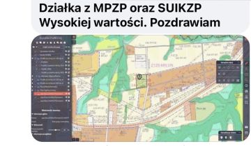 Działka budowlana Ptaszkowa