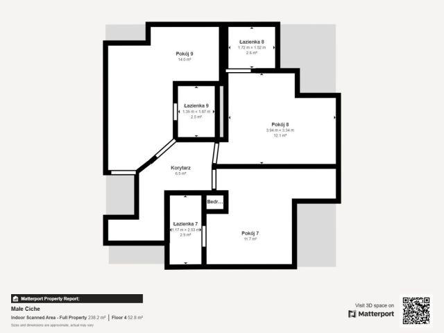 dom wolnostojący, 9 pokoi Małe Ciche. Zdjęcie 18