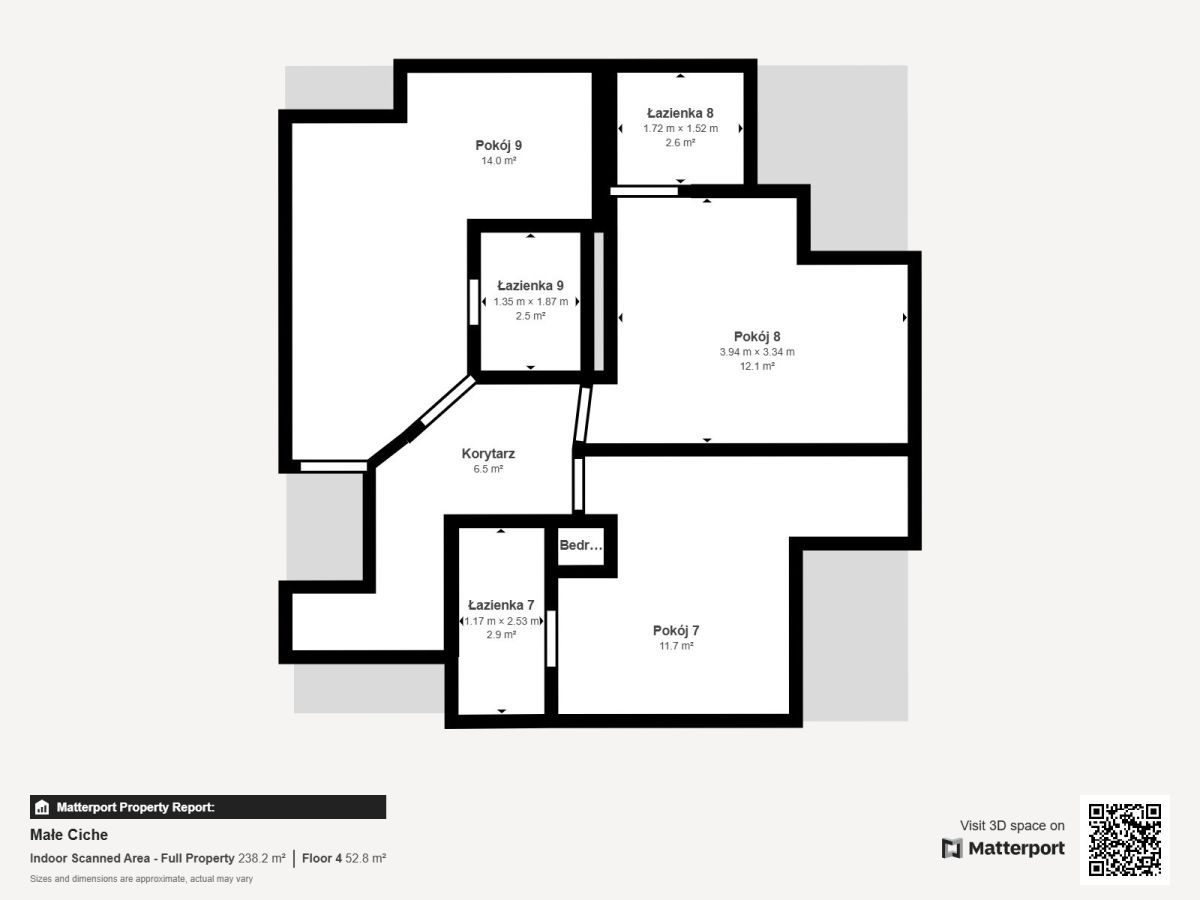 dom wolnostojący, 9 pokoi Małe Ciche. Zdjęcie 18