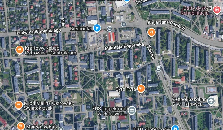 Mieszkanie 1-pokojowe Ostrowiec Świętokrzyski Centrum, ul. Mikołaja Kopernika