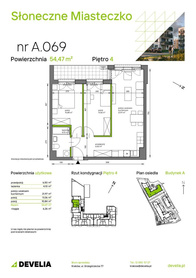Mieszkanie 3-pokojowe Kraków Bieżanów, ul. Henryka i Karola Czeczów. Zdjęcie 7