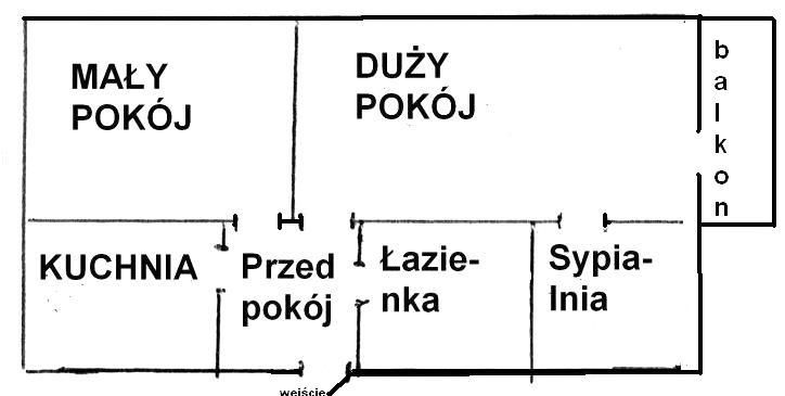 Mieszkanie 3-pokojowe Łódź Bałuty, ul. gen. Karola Kniaziewicza. Zdjęcie 8