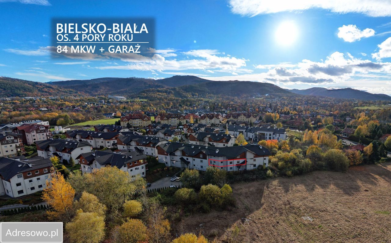 Mieszkanie 4-pokojowe Bielsko-Biała Kamienica, ul. Janisława Grondysa