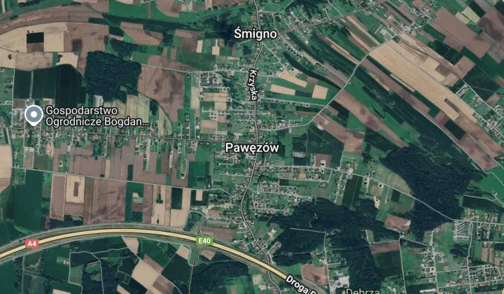 Działka budowlana Pawęzów