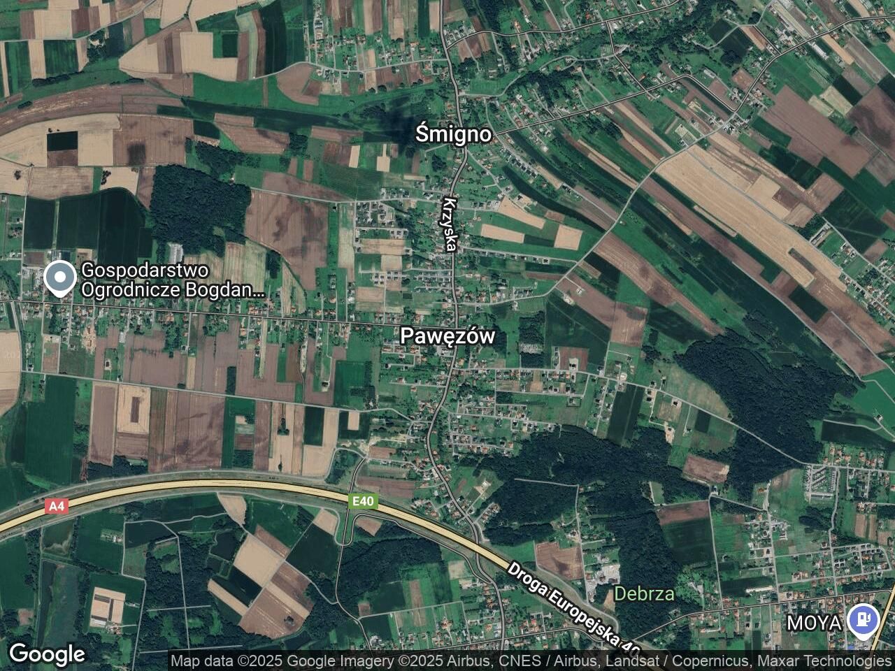 Działka budowlana Pawęzów