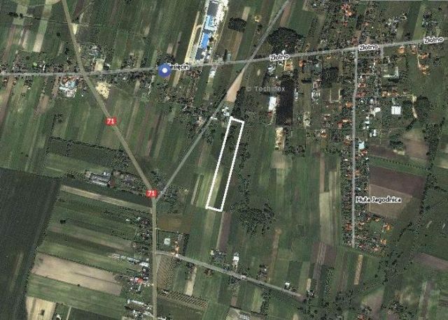 Działka rolna Konstantynów Łódzki Niesięcin, ul. Poprzeczna. Zdjęcie 1