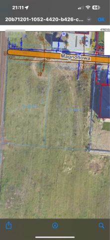 Działka budowlana Rożno-Parcele, ul. Magnoliowa. Zdjęcie 1